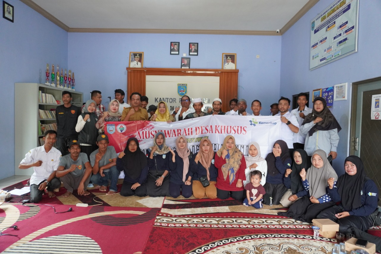 Musdes Pembentukan Kepengurusan Koperasi Merah Putih Desa Mangkalawat